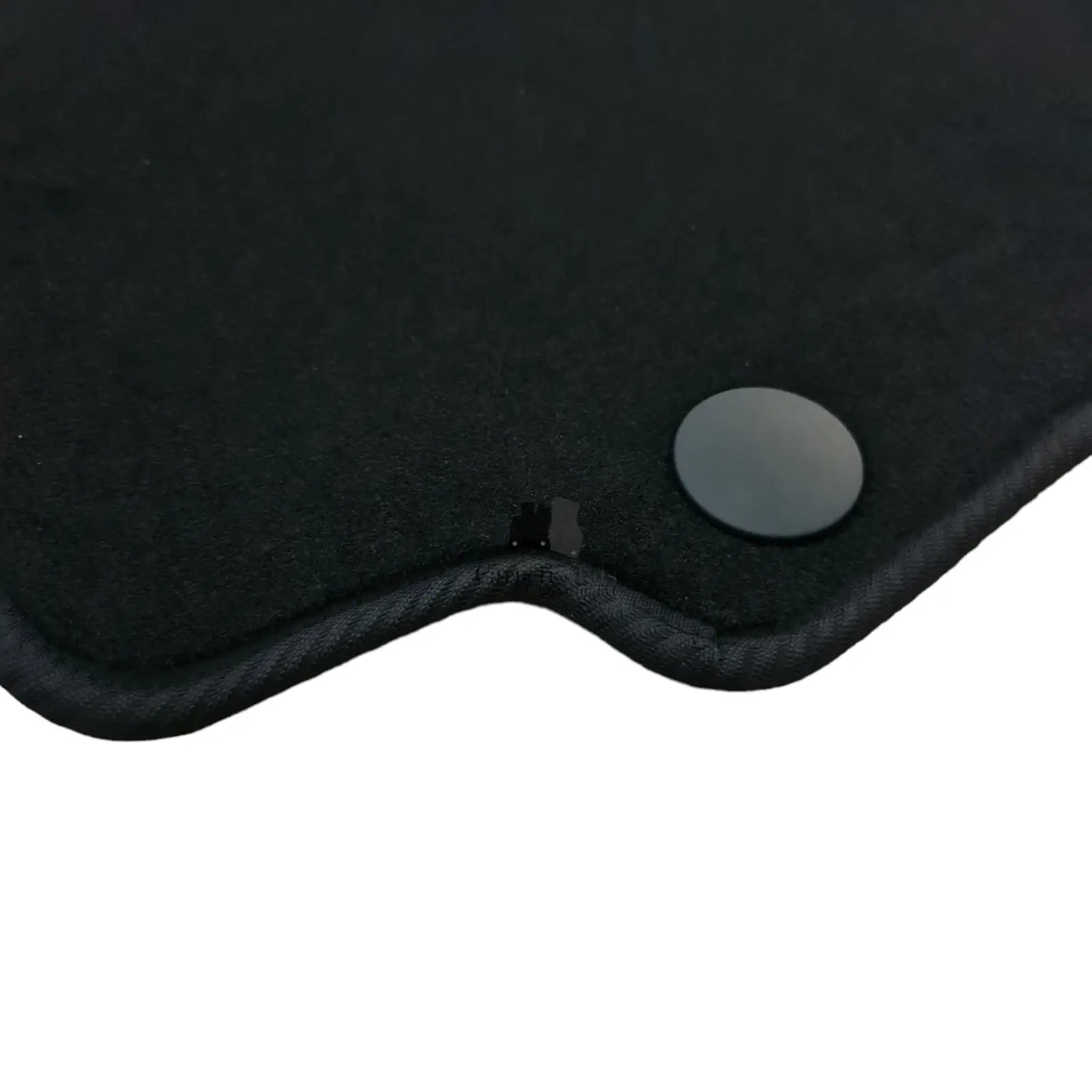 Front Car Floor Mats Velour For Mercedes SLC Waterproof Black Carpet Liners 2pcs