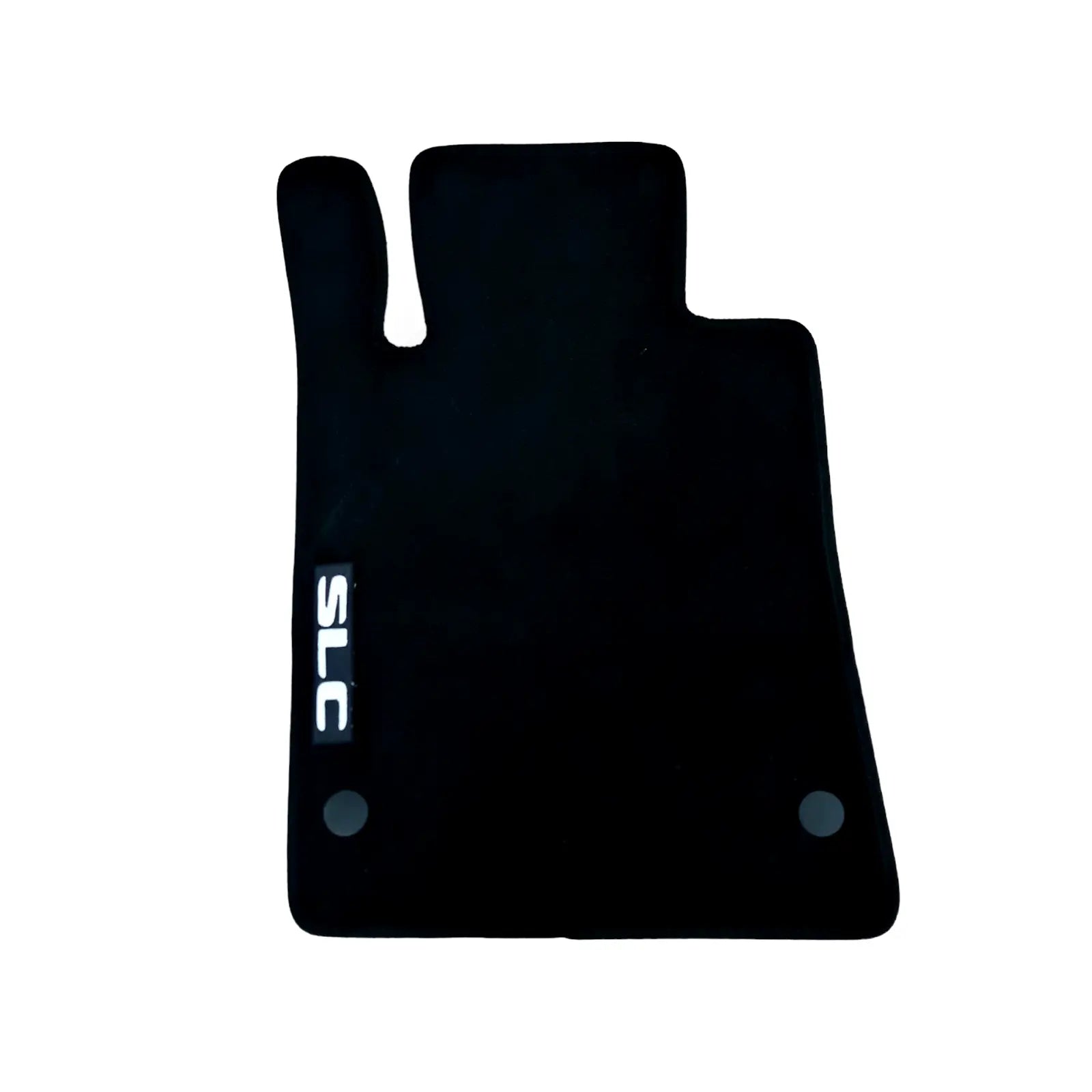 Front Car Floor Mats Velour For Mercedes SLC Waterproof Black Carpet Liners 2pcs