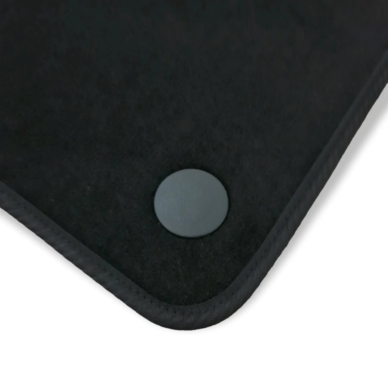 Front Car Floor Mats Velour For Mercedes SLK R170 Black Carpet Auto Liners 2pcs