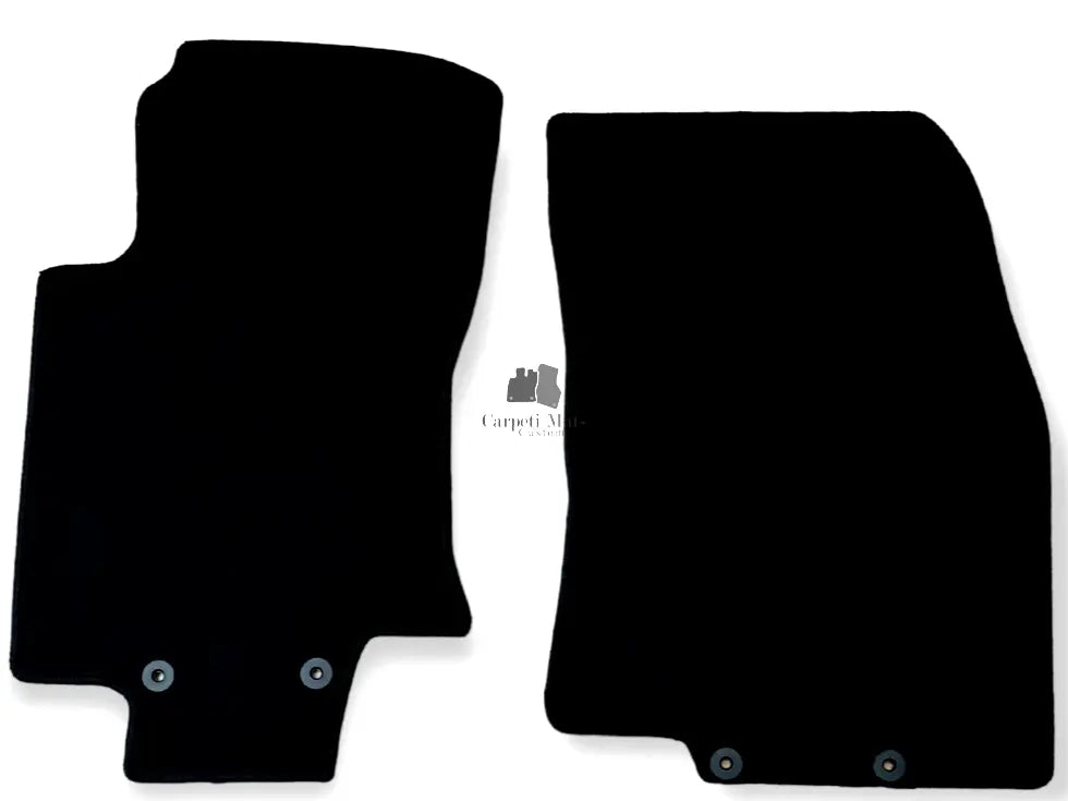 Front Car Floor Mats Velour For Nissan X-Trail Waterproof Carpet Auto Liners 2pc