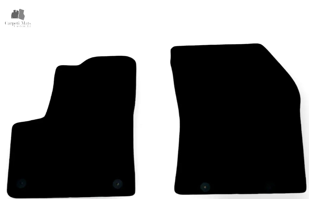 Front Car Floor Mats Velour For Peugeot 3008 Auto Liners Waterproof Carpet 2pcs