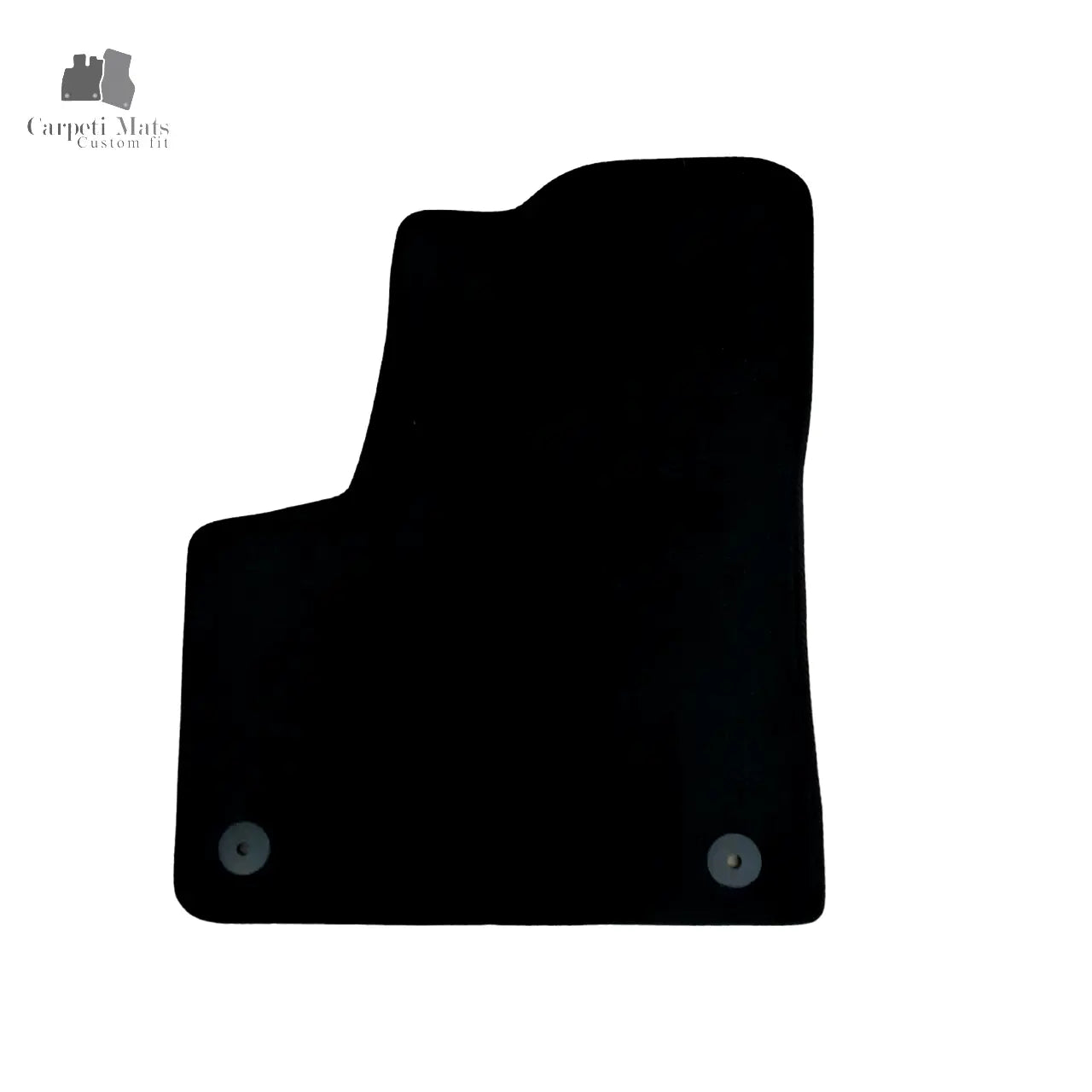 Front Car Floor Mats Velour For Peugeot 3008 Auto Liners Waterproof Carpet 2pcs