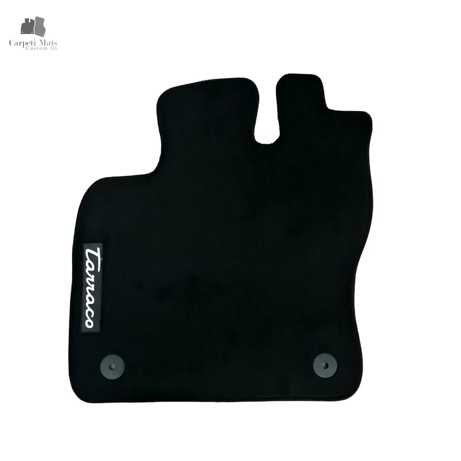 Front Car Floor Mats Velour For Seat Tarraco Waterproof Carpet Rugs Auto Liners