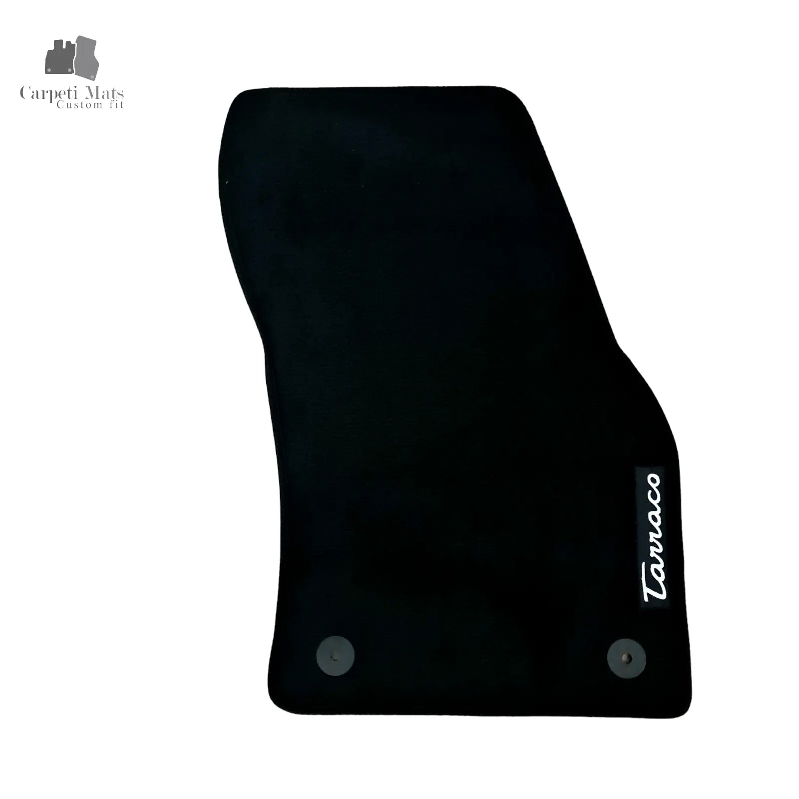 Front Car Floor Mats Velour For Seat Tarraco Waterproof Carpet Rugs Auto Liners
