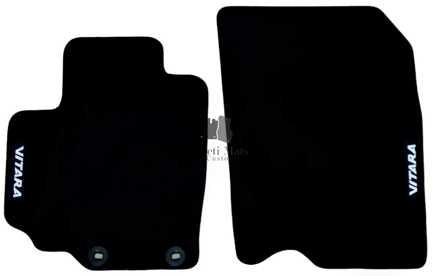 Front Car Floor Mats Velour For Suzuki Vitara Waterproof Carpet Rugs Auto Liners