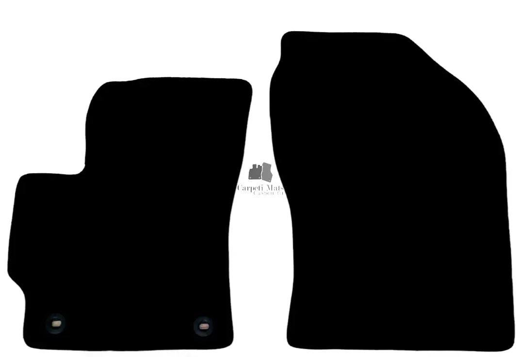 Front Car Floor Mats Velour For Toyota Corolla Sedan Waterproof Black Carpet 2pc
