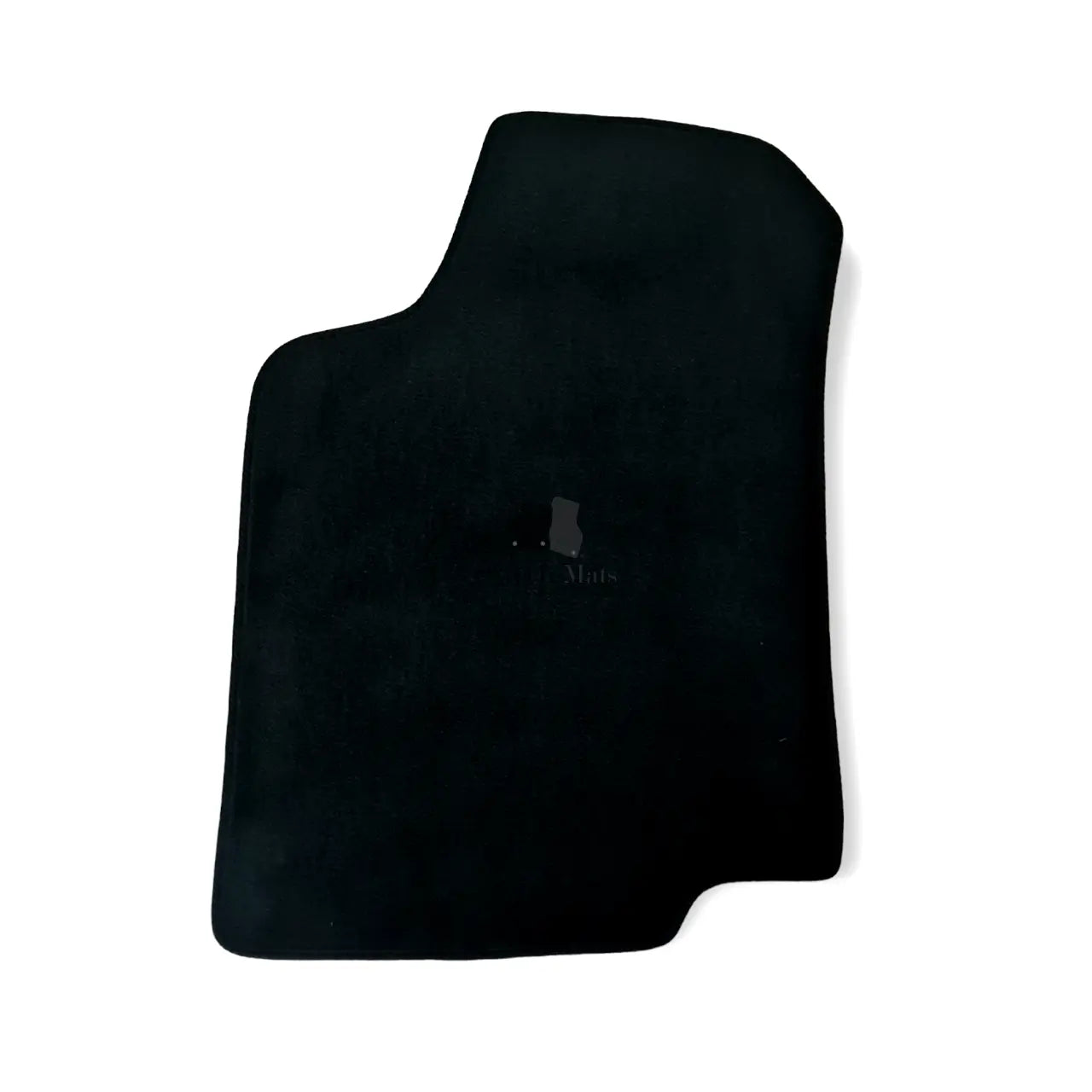 Front Car Floor Mats Velour For VW Golf MK3 Waterproof Black Carpet Liners 2pcs