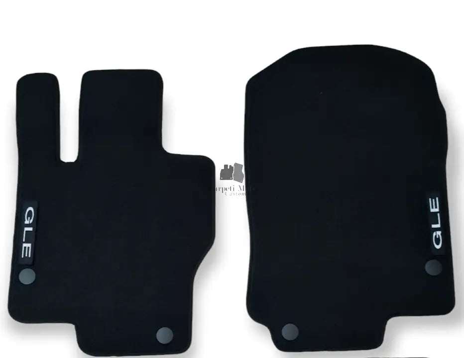Front Car Floor Mats Velour for Mercedes GLE Coupe C167 Waterproof Liners 2pcs