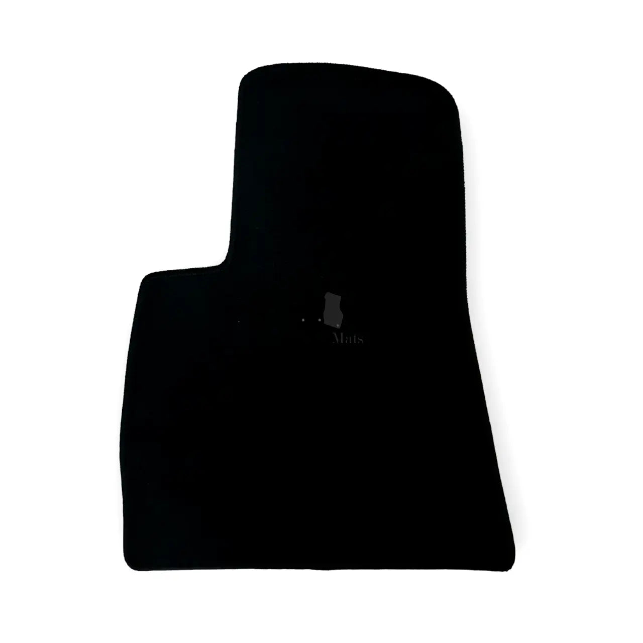 Front Car Floor Mats Velour for Tesla Model 3 Waterproof Black Carpet Liners 2pc