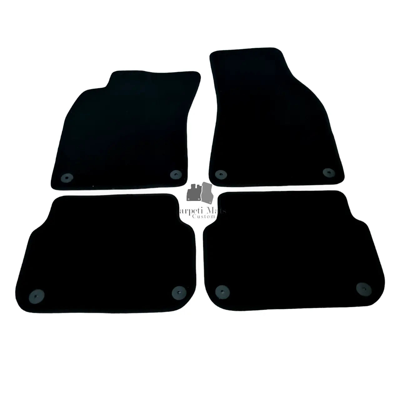 New Car Floor Mats For Audi A6 C6 S6 RS6 Waterproof Black Velour Carpet Liners