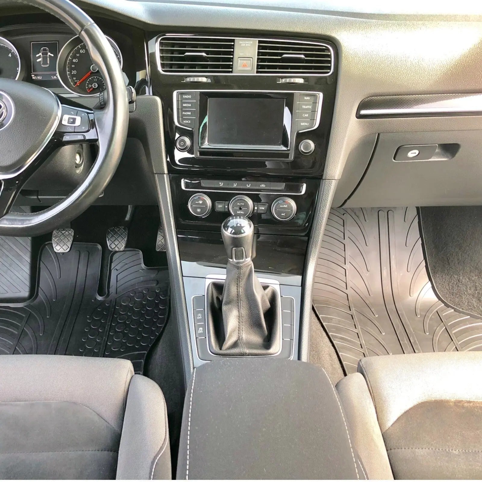 Rubber Car Floor Mats For Audi Q2 All Weather Heavy Duty Rugs Auto Liners New