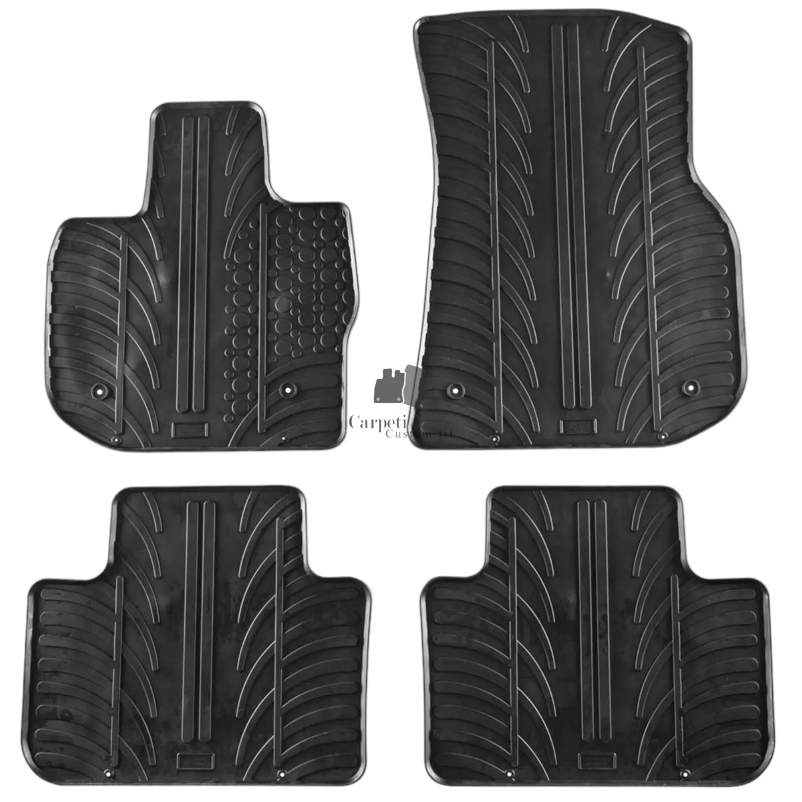 Rubber Car Floor Mats For BMW X3 G01 All Weather Heavy Duty Rugs Auto Liners New