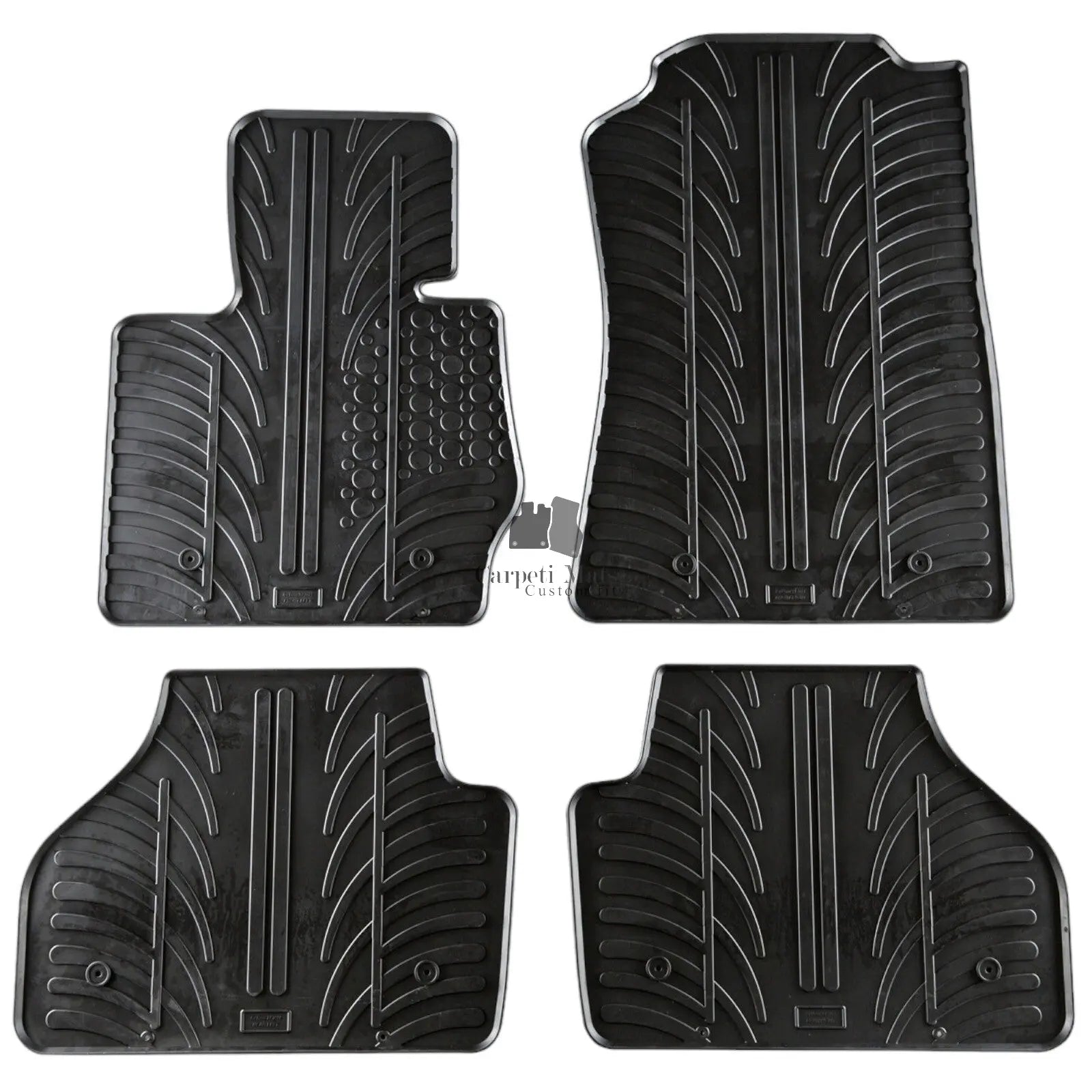 Rubber Car Floor Mats For BMW X4 F26 All Weather Heavy Duty Rugs Auto Liners New