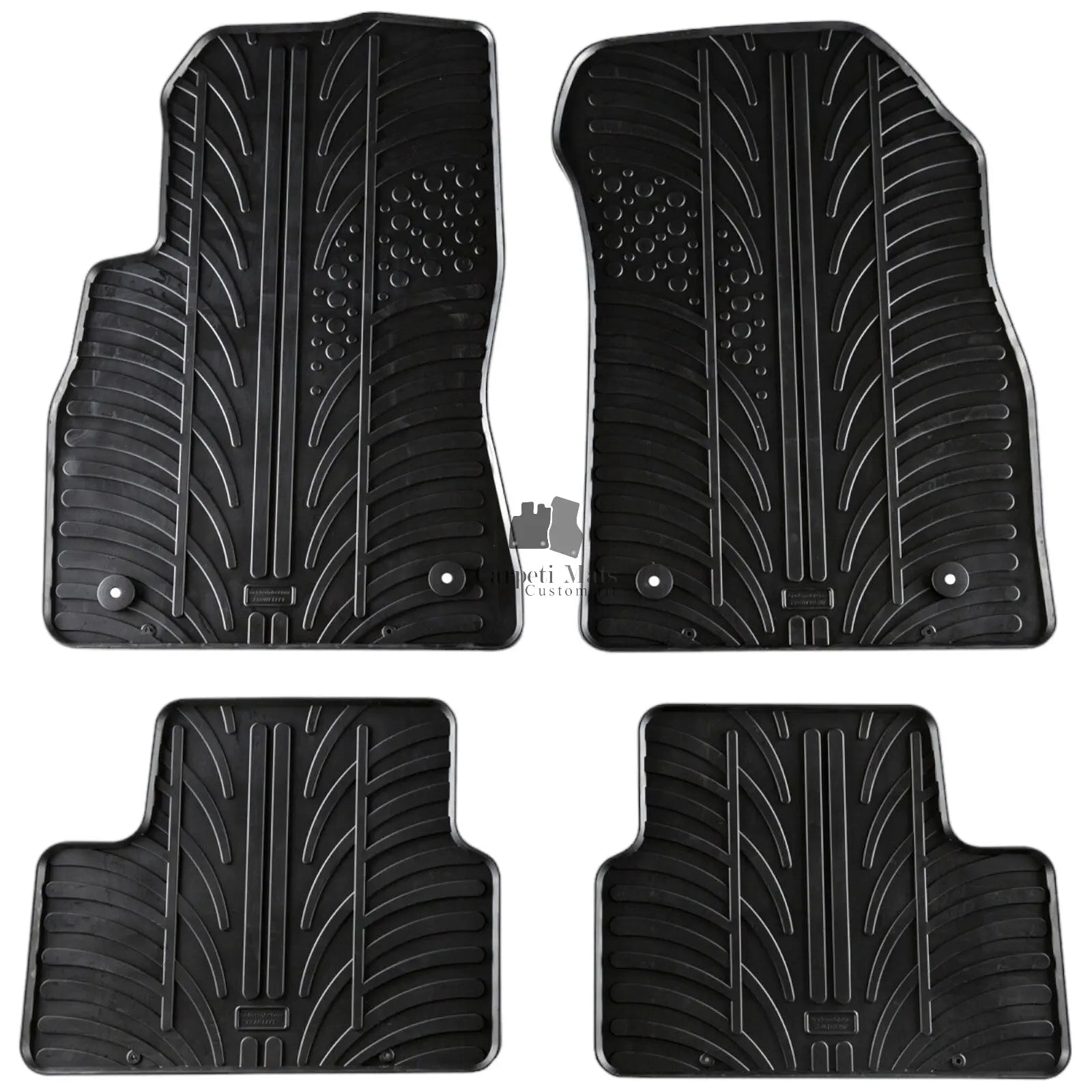 Rubber Car Floor Mats For Chevrolet Cruze All Weather Heavy Duty Rugs Liners New