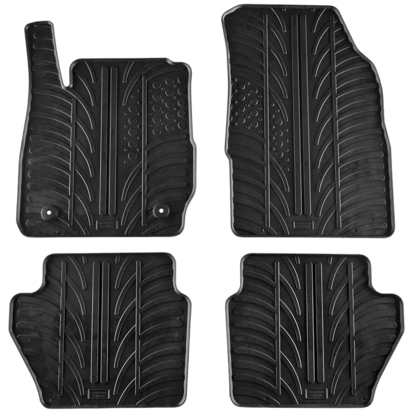 Rubber Car Floor Mats For Ford Fiesta All Weather Heavy Duty Rugs Auto Liners
