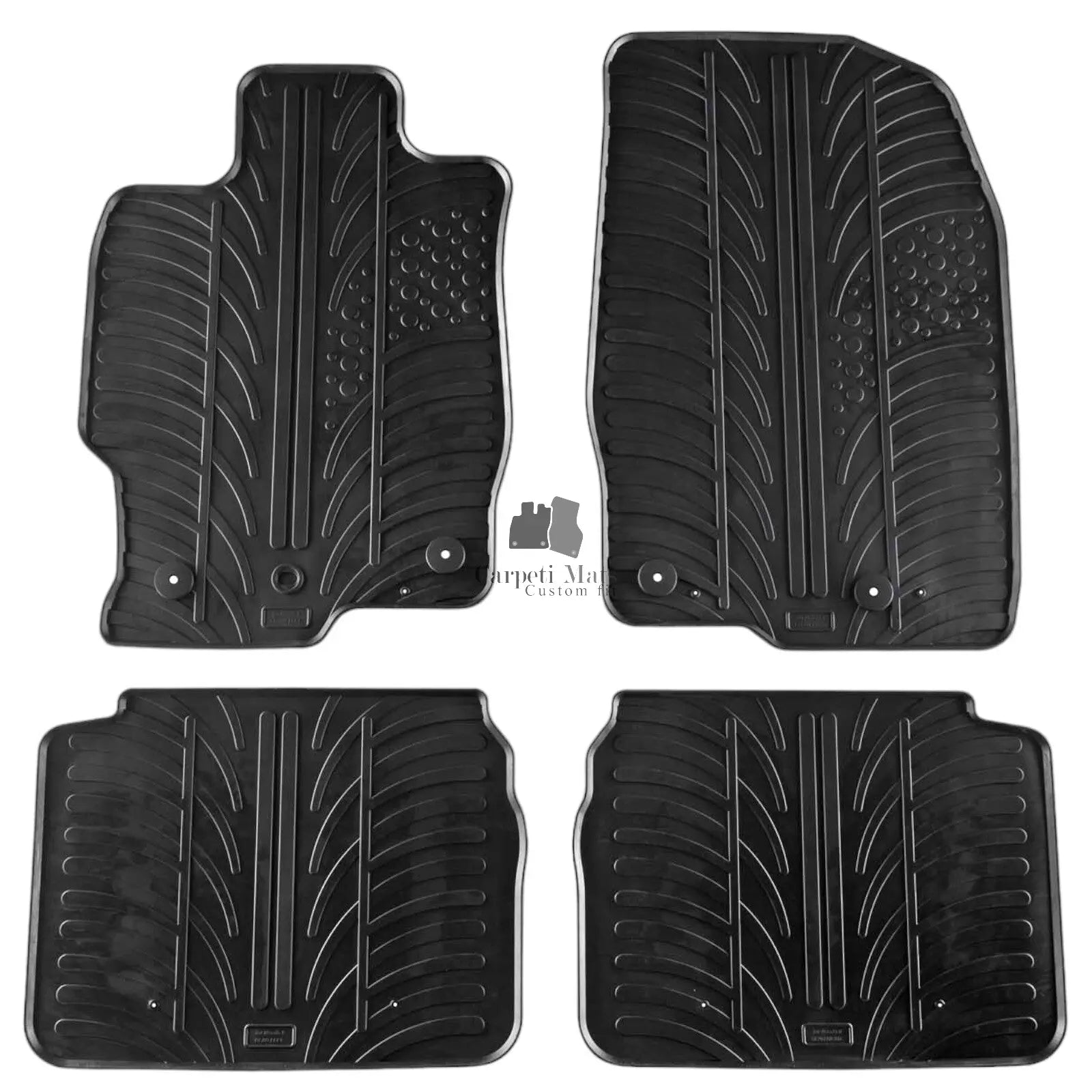 Rubber Car Floor Mats For Mazda 6 07-12 All Weather Heavy Duty Rugs Auto Liners