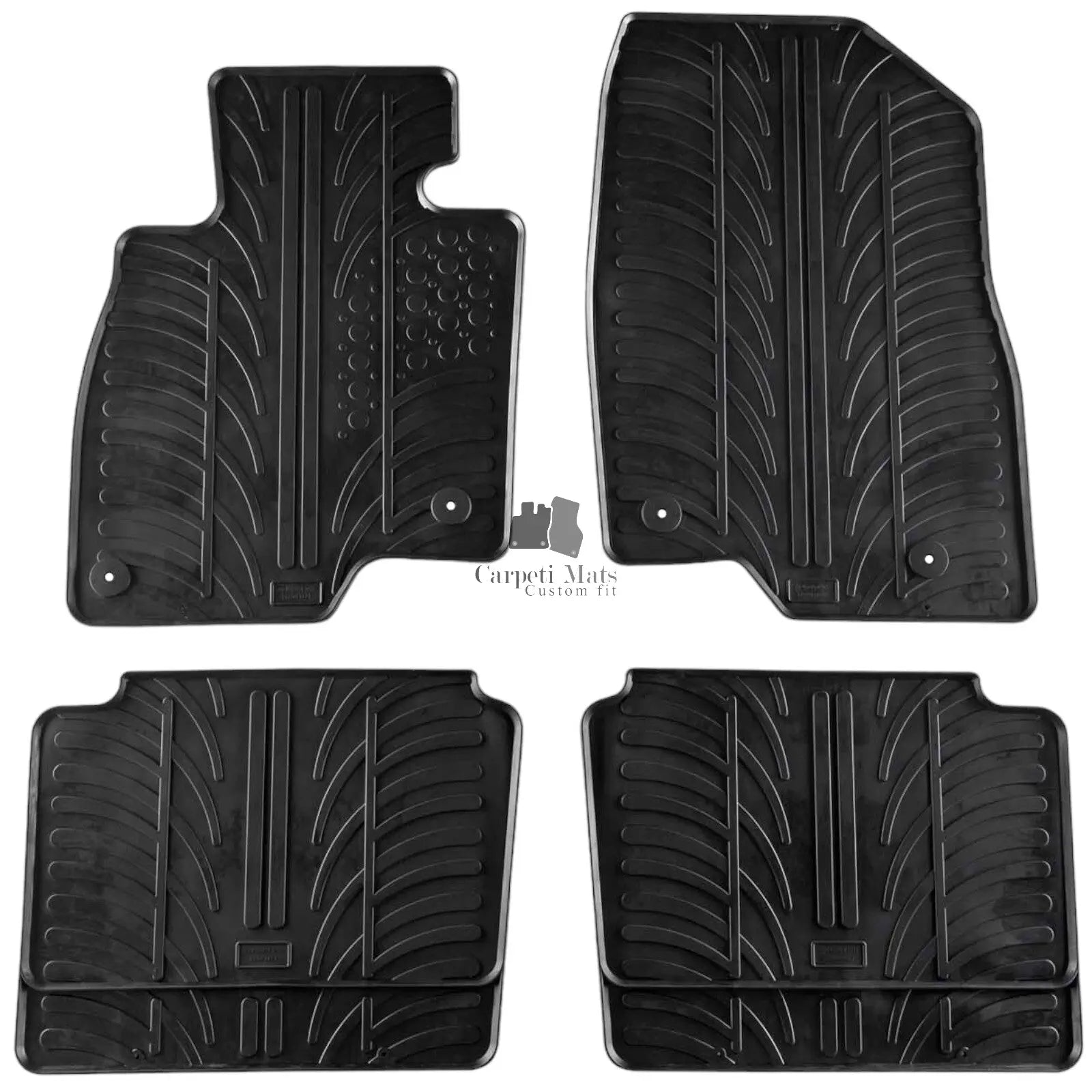 Rubber Car Floor Mats For Mazda 6 12-16 All Weather Heavy Duty Rugs Auto Liners