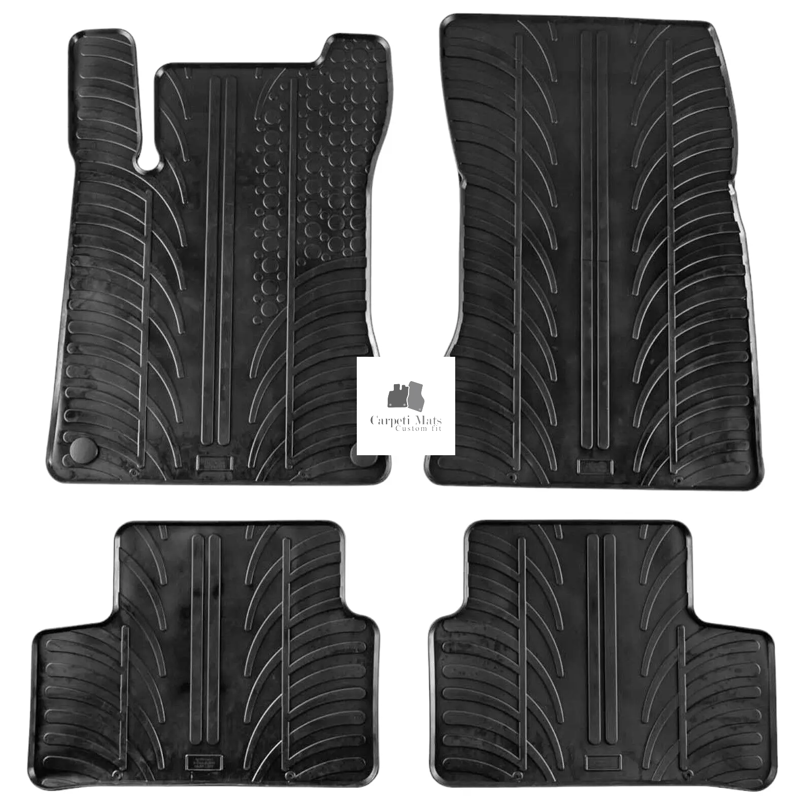 Rubber Car Floor Mats For Mercedes A Class W177 All Weather Heavy Duty Liners Ne