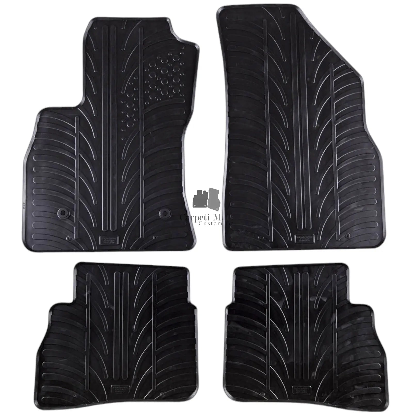 Rubber Car Floor Mats For Opel Combo All Weather Heavy Duty Rugs Auto Liners New