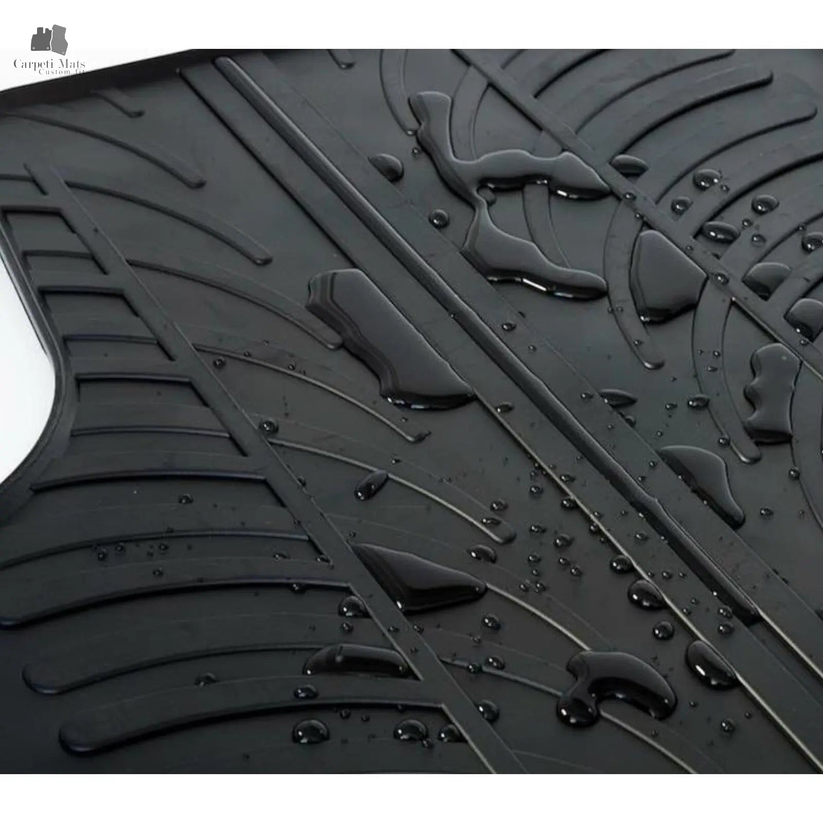 Rubber Car Floor Mats For Peugeot 207 All Weather Heavy Duty Rugs Auto Liners