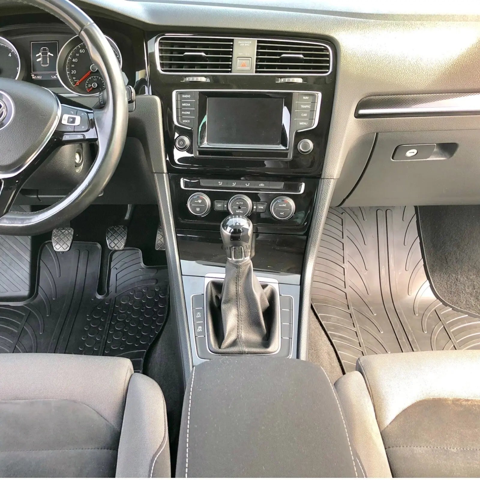 Rubber Car Floor Mats For Skoda Karoq All Weather Heavy Duty Rugs Auto Liners