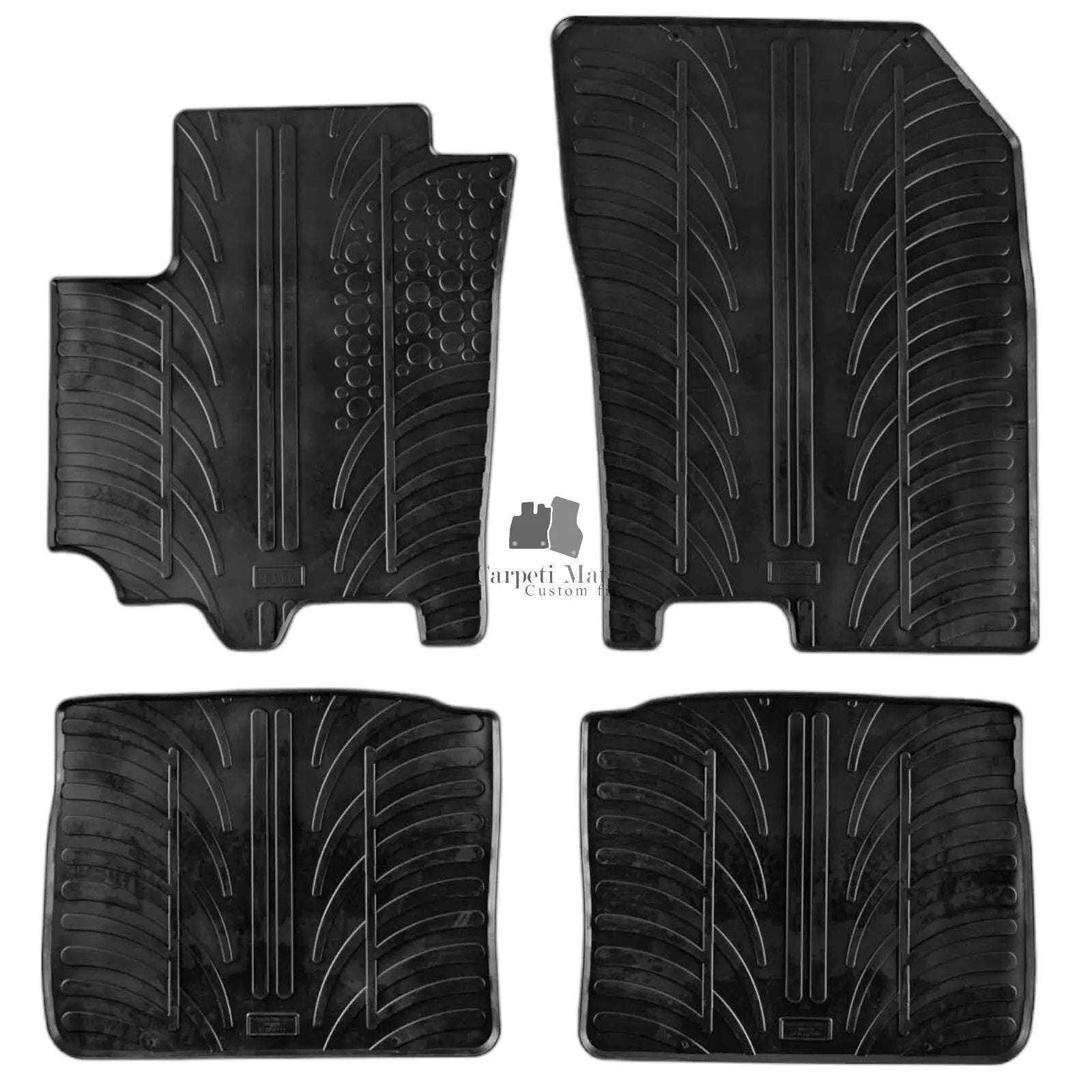 Rubber Car Floor Mats For Suzuki SX 4 All Weather Heavy Duty Rugs Auto Liners