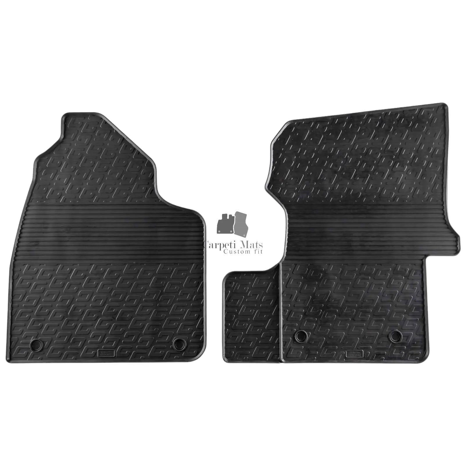 Rubber Car Floor Mats For VW Crafter All Weather Heavy Duty Rugs Auto Liners New