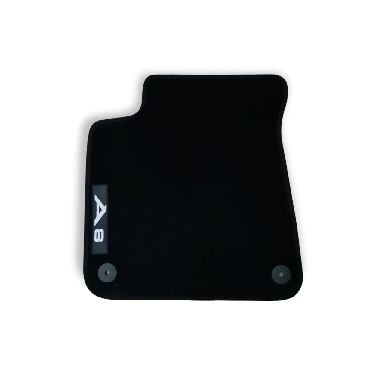 Velour Car Floor Mats For Audi A8 S8 4H Waterproof Black Carpet Rugs Auto Liners