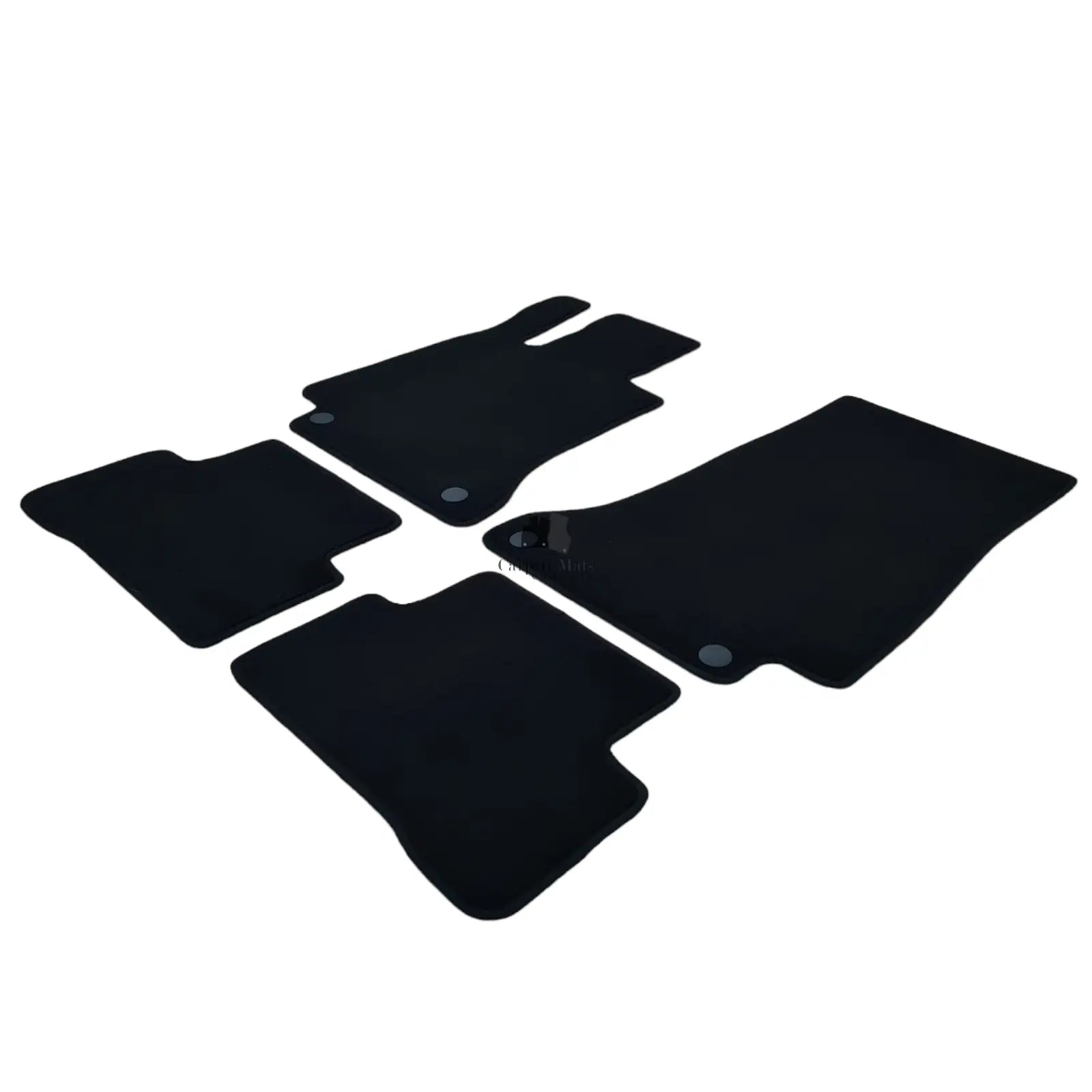 Velour Car Floor Mats For Mercedes C Class W205 Auto Liners Waterproof Black New