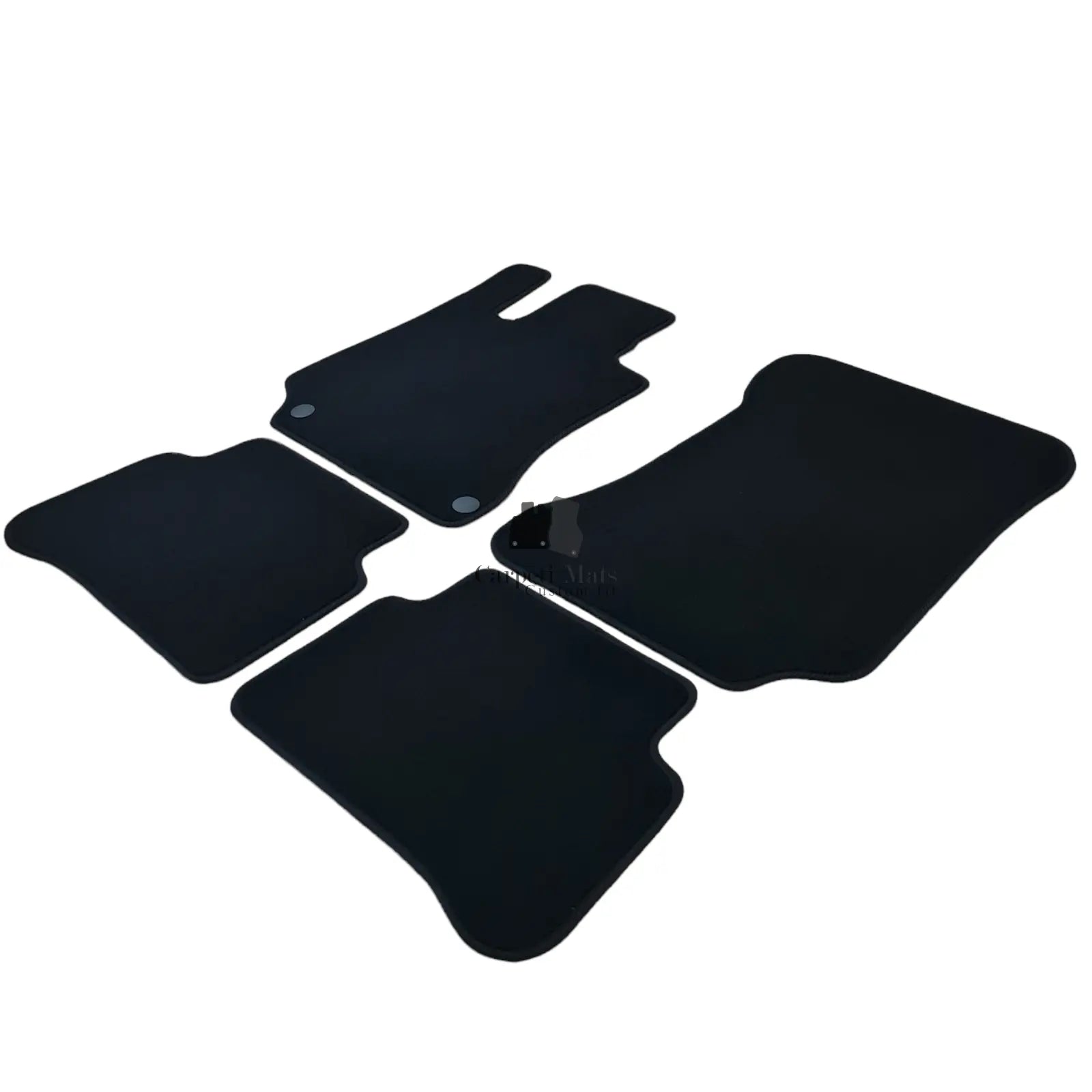 Velour Car Floor Mats For Mercedes E-Class W212 Waterproof Black Auto Liners New