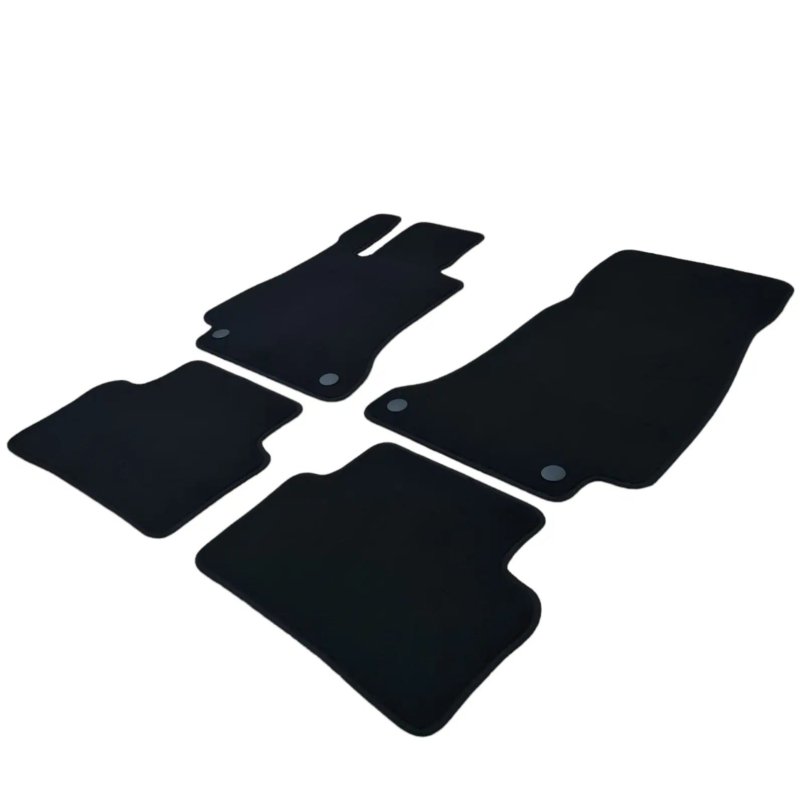 Velour Car Floor Mats For Mercedes E Class W213 Auto Liners Waterproof Black New