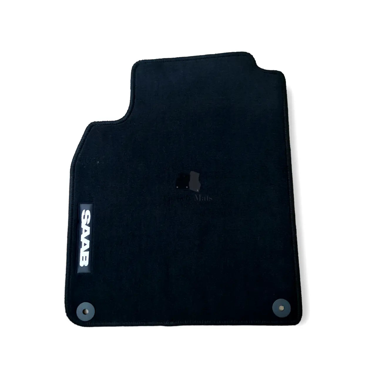 Velour Car Floor Mats For SAAB 9-3 Waterproof Black Carpet Rugs Auto Liners New
